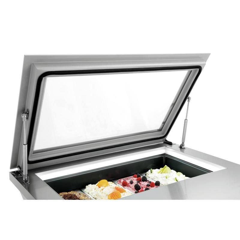 Bartscher Eisvitrine 4x6,5L-F
