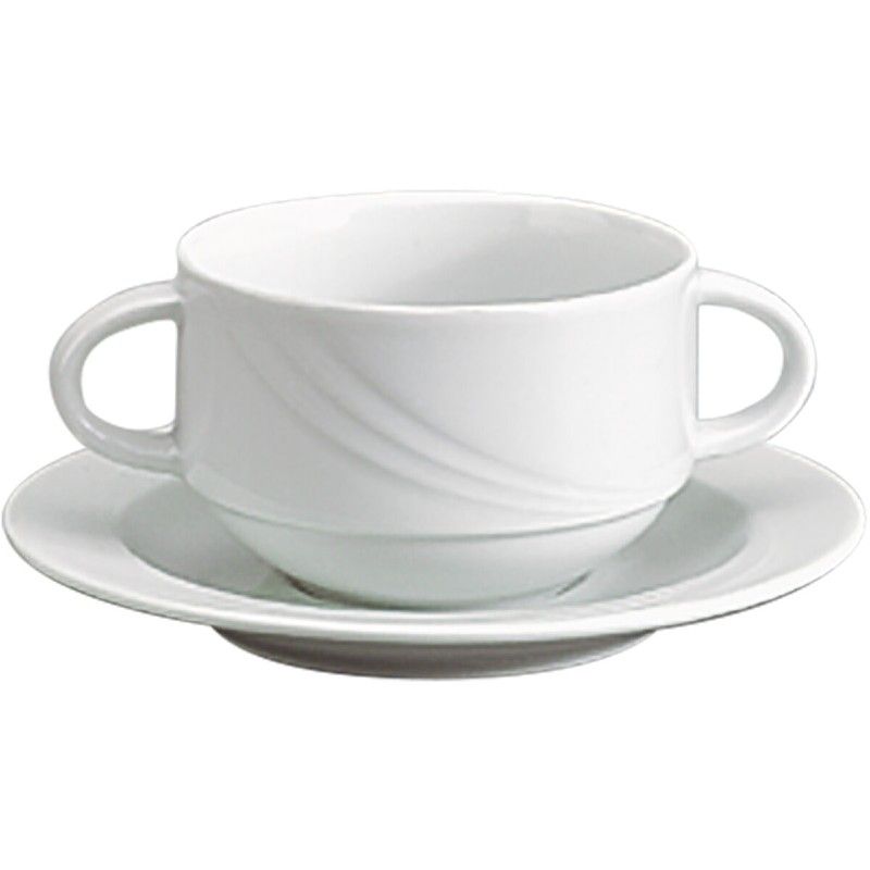 Schönwald Suppenobertasse stapelbar Relief 0,28 l - Serie Donna