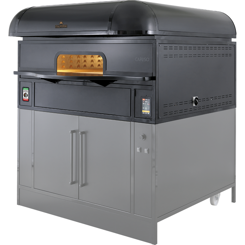 KBS Caruso 6 Pizzaofen für 6 Pizzen ø35cm mit offenem Unterbau