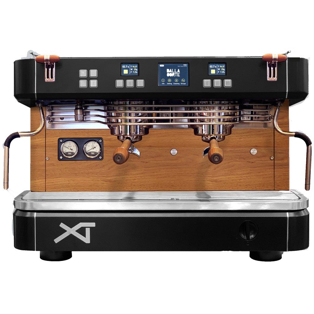 Dalla Corte Espressomaschine XT Barista - 2-gruppig - Dark Walnut