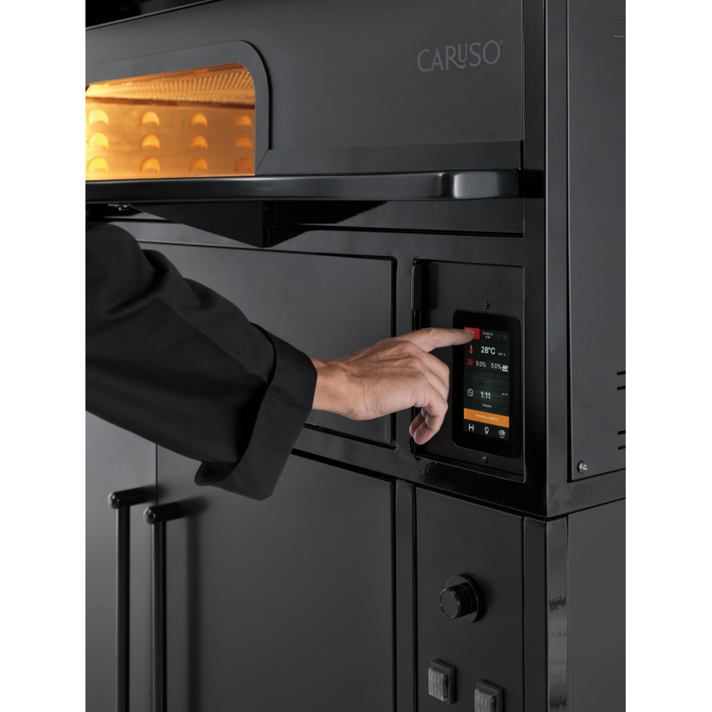 KBS Caruso 6 Pizzaofen für 6 Pizzen ø35cm mit offenem Unterbau