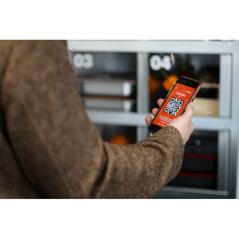 Rieber Gemeinschaftskühlschrank multipolar® CONNECT 10 Fächer-Tür rechts