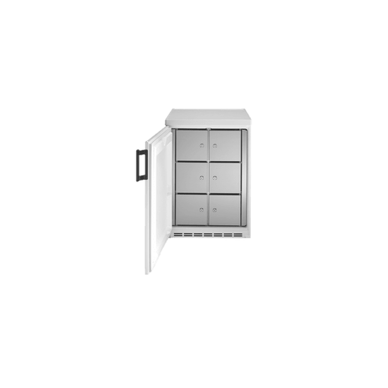 Rieber Gemeinschaftskühlschrank multipolar® 182 - 6 Fächer - Tür links