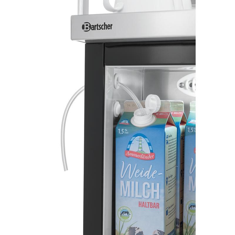 Bartscher Milchkühlschrank-Tassenwärmer Kombi