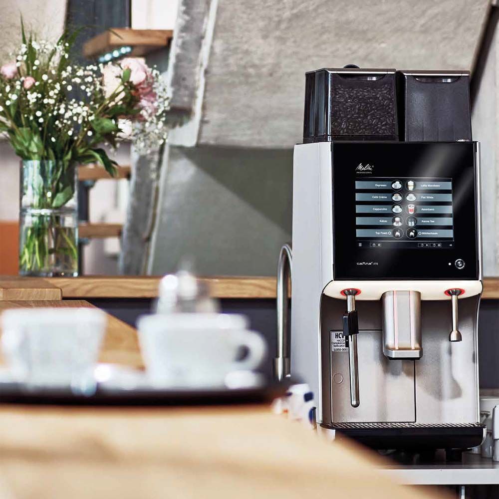 Melitta Kaffeevollautomat Cafina XT8 mit 2. Mühle und Milchsystem P1