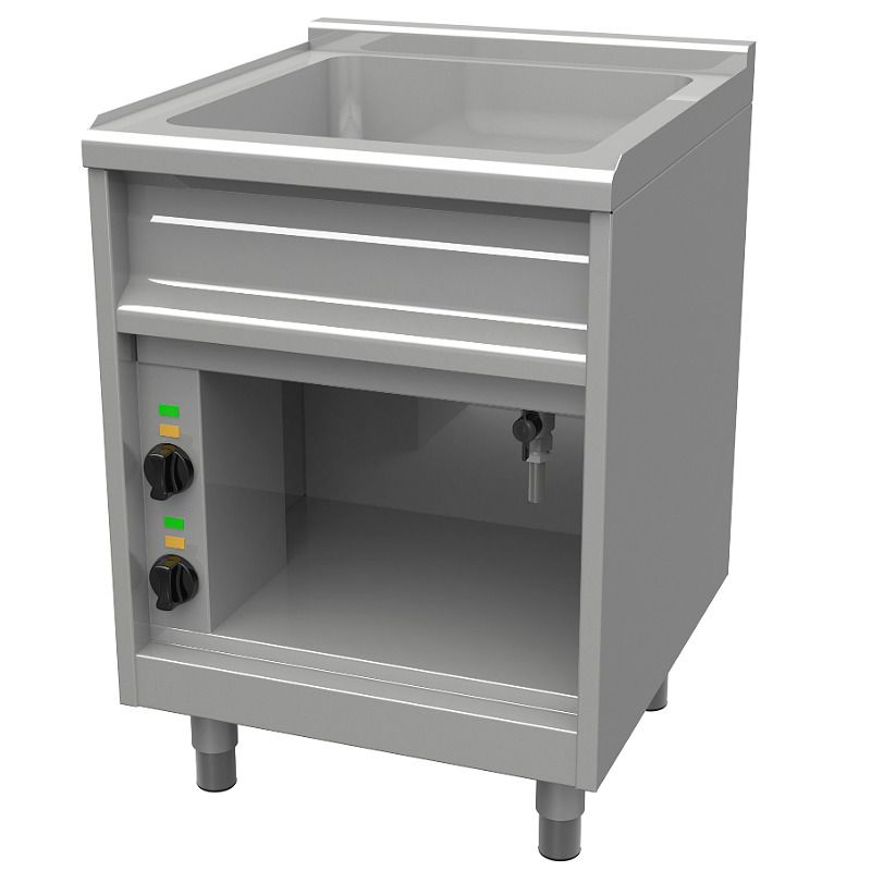 EKU Bain Marie 1/1 GN + 1/2 GN - Serie 650 Standgerät