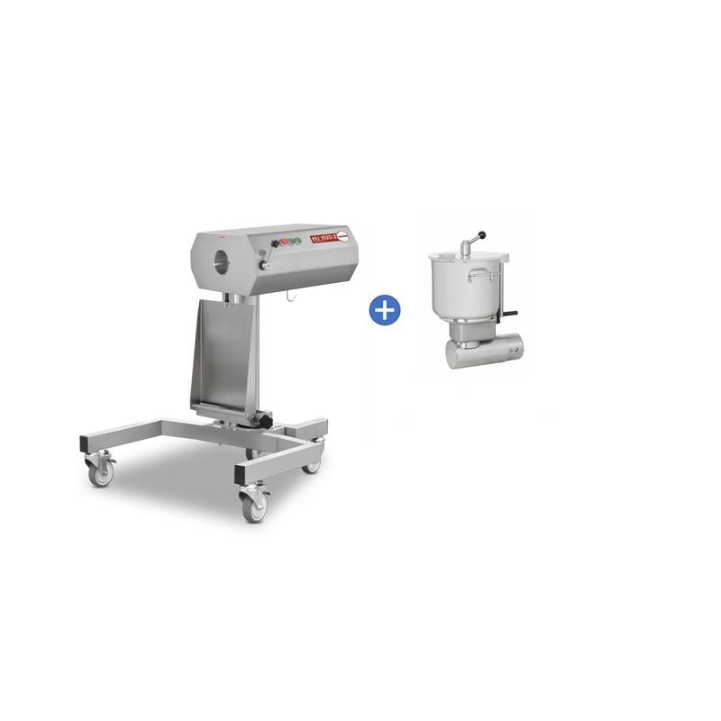 FEUMA Universalküchenmaschine HU 1020-2 mit Cutter und Untergestell