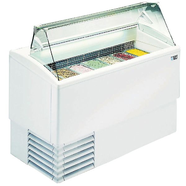 Nordcap COOL-Line Eisvitrine ISETTA 7 TP STD