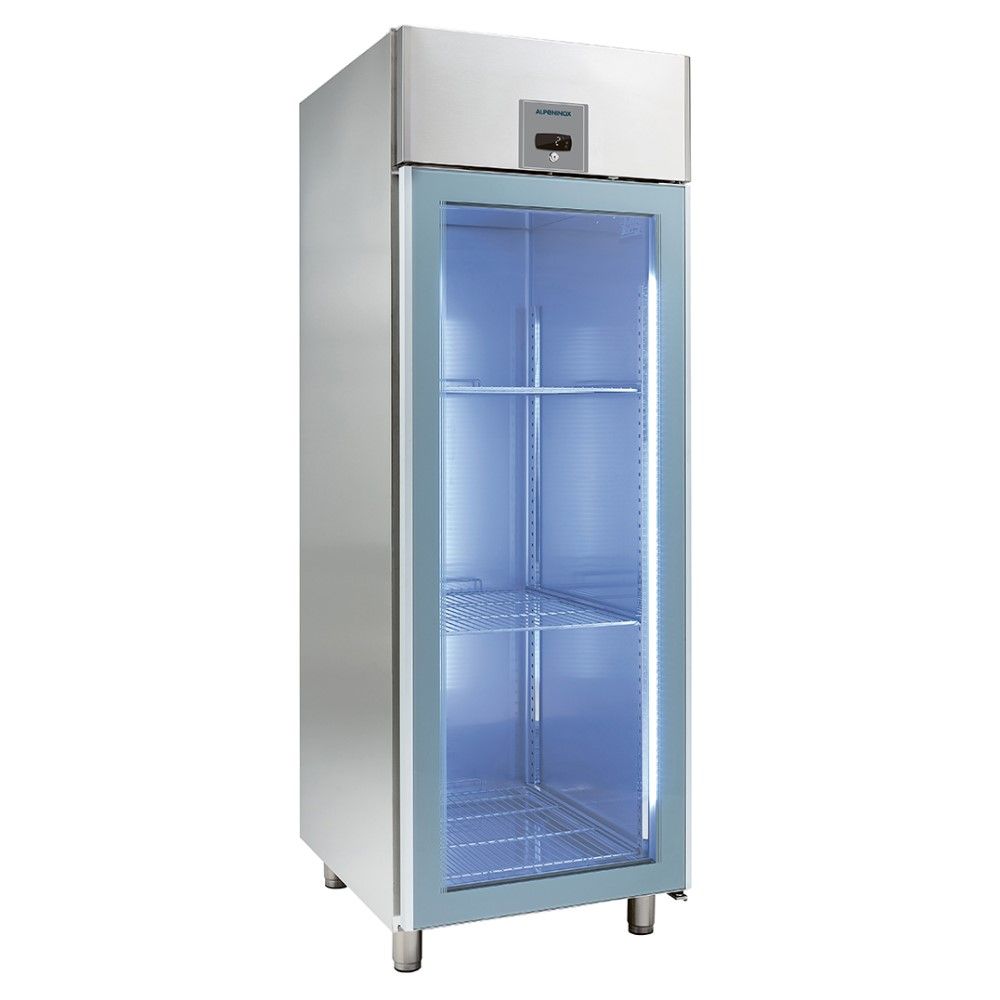 Alpeninox Glastürkühlschrank KU 702-G Comfort
