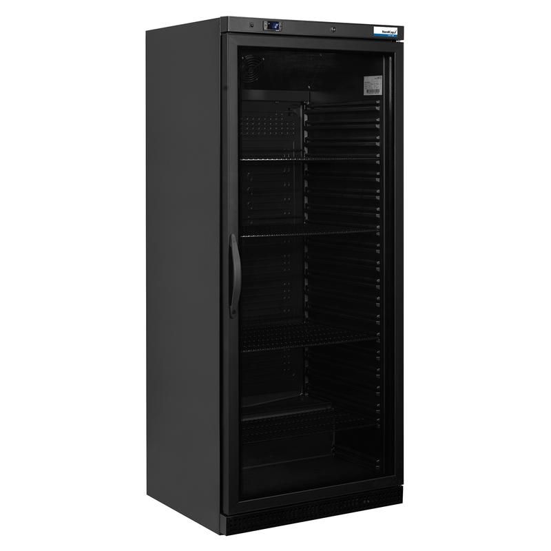 Nordcap COOL-LINE Umluft-Gewerbekühlschrank UKS 620-G BLACK