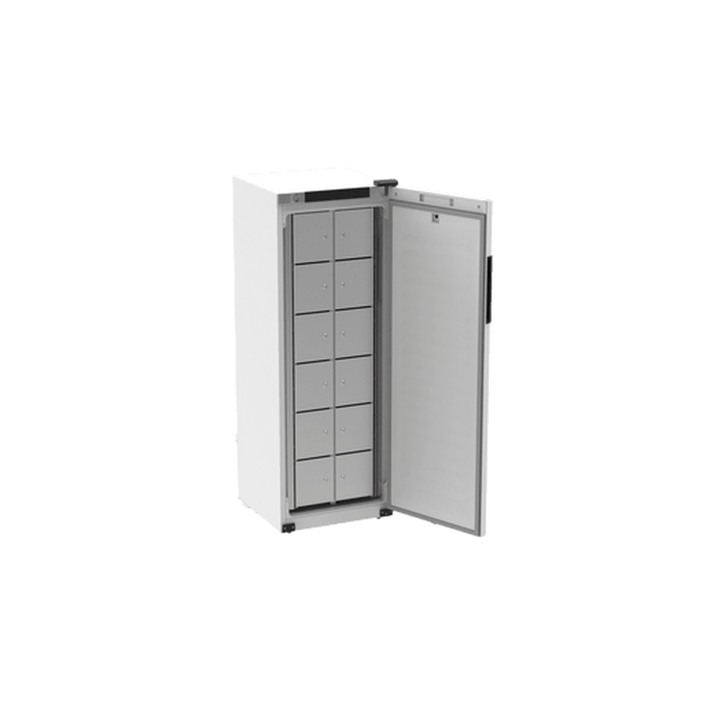 Rieber Gemeinschaftskühlschrank multipolar® 380 - 12 Fächer - Tür rechts
