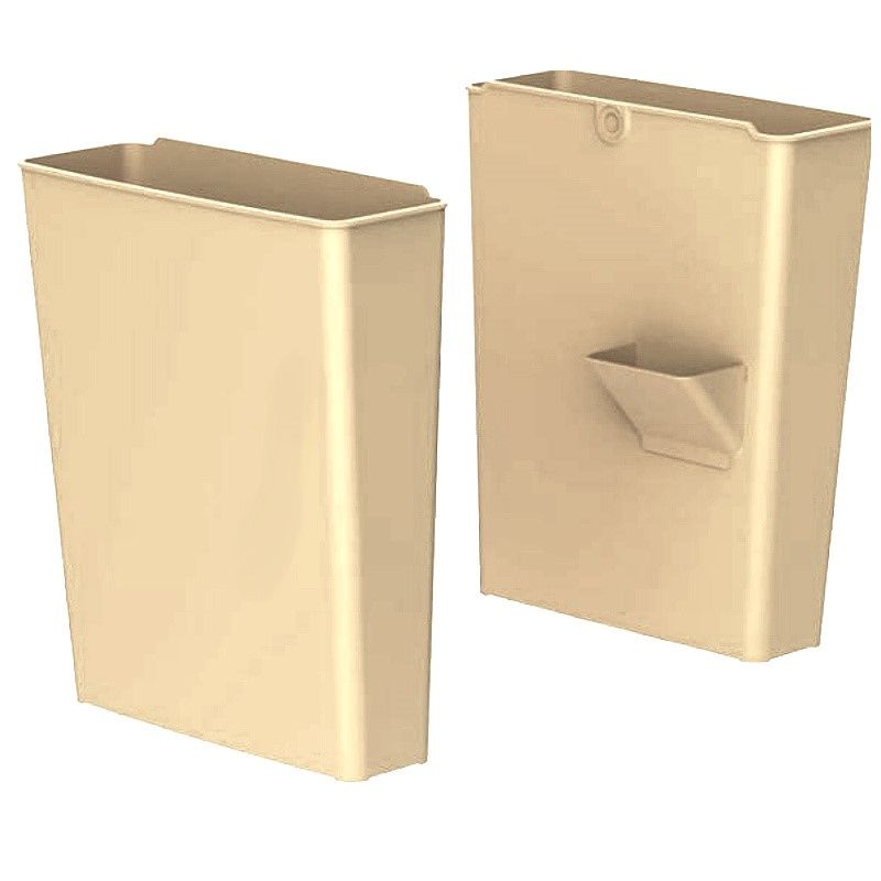 Zummo Abfallbehälter Set-Beige  22 Liter