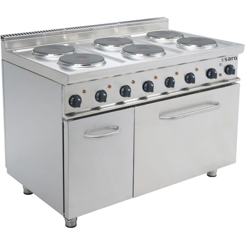 Saro Elektroherd 6 Platten mit Elektrobackofen E7/CUET6LE