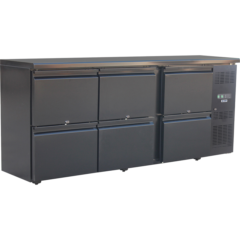 KBS Backbar BB 206 mit sechs Schubladen