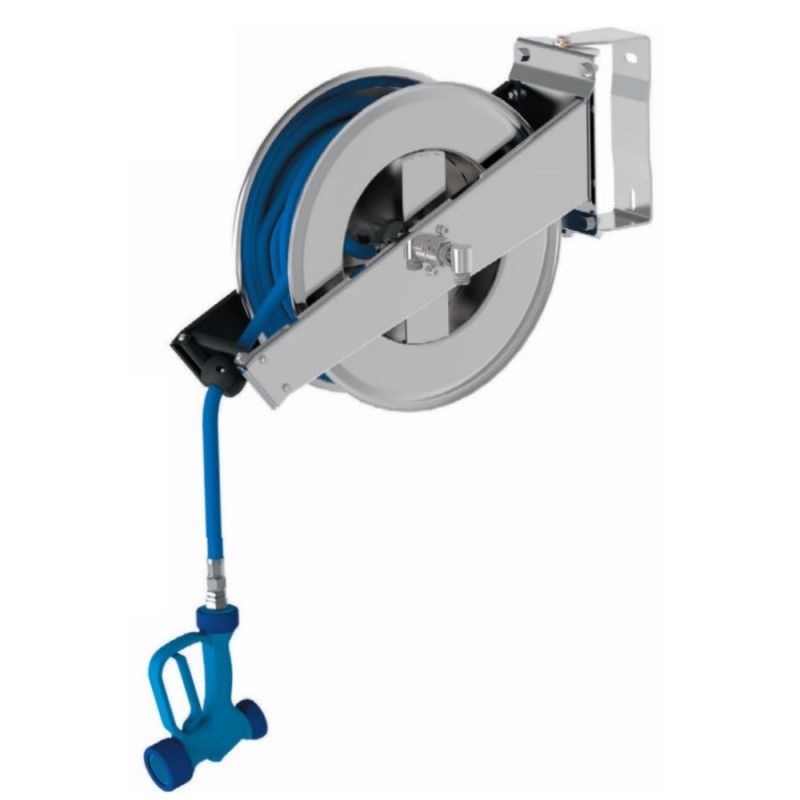 Saro Schlauchhaspel mit Schlauch und Pistole - 10 m