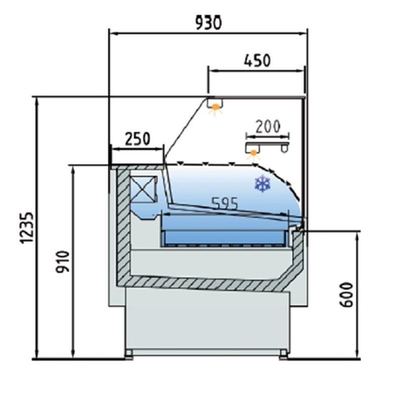 KBS Fischtheke Pesce 2 200