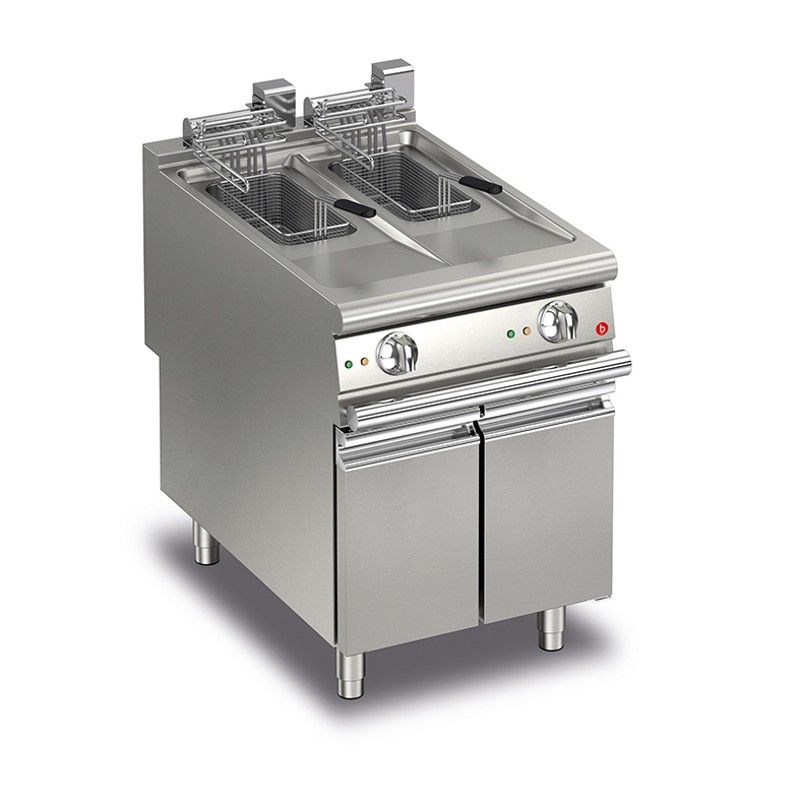 Baron Fritteuse Serie QUEEN9 - Q90FRI/E610 - Elektro - 2 Becken