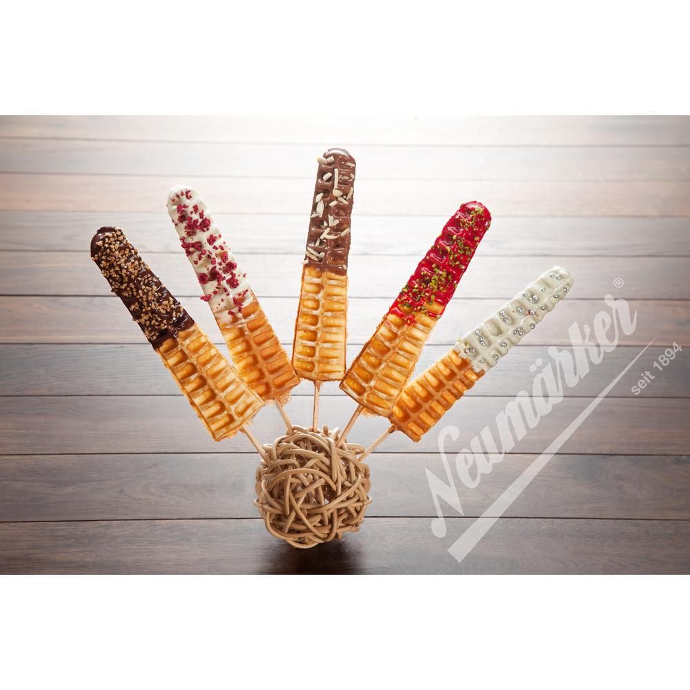 Neumärker Lolly-Waffel Wechselplatten (Gusseisen) für Thermocook®