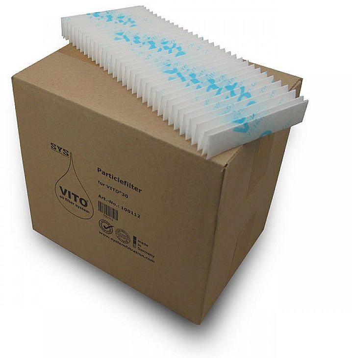 Vito Zellulose Partikelfilter VM/VL - 100 Stück