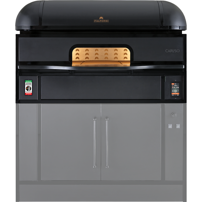 KBS Caruso 6 Pizzaofen für 6 Pizzen ø35cm mit offenem Unterbau