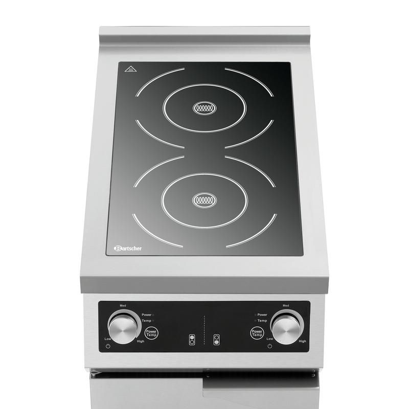 Bartscher 2-Felder Induktionsherd GU