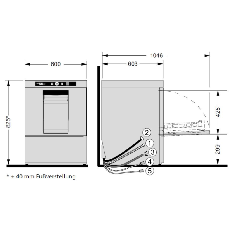 ecomax plus Geschirrspülmaschine F515S-11D
