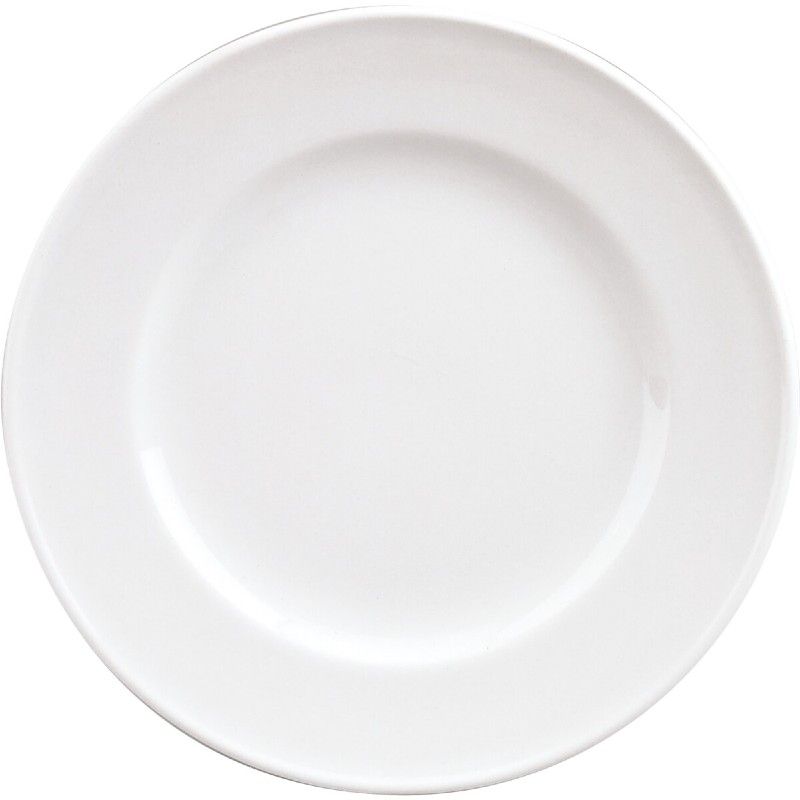 Schönwald Teller flach rund breite Fahne 24 cm - Serie FORM 98