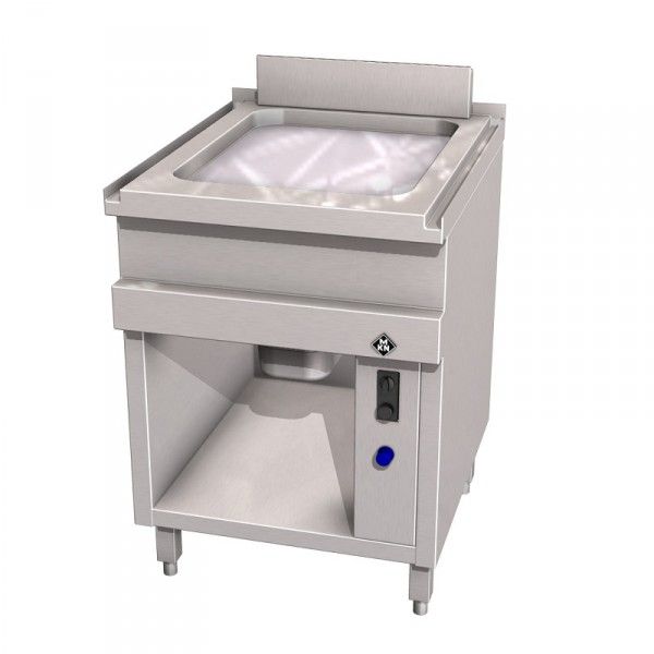 MKN Gas-Griddleplatte 1 glatt - Optima 700