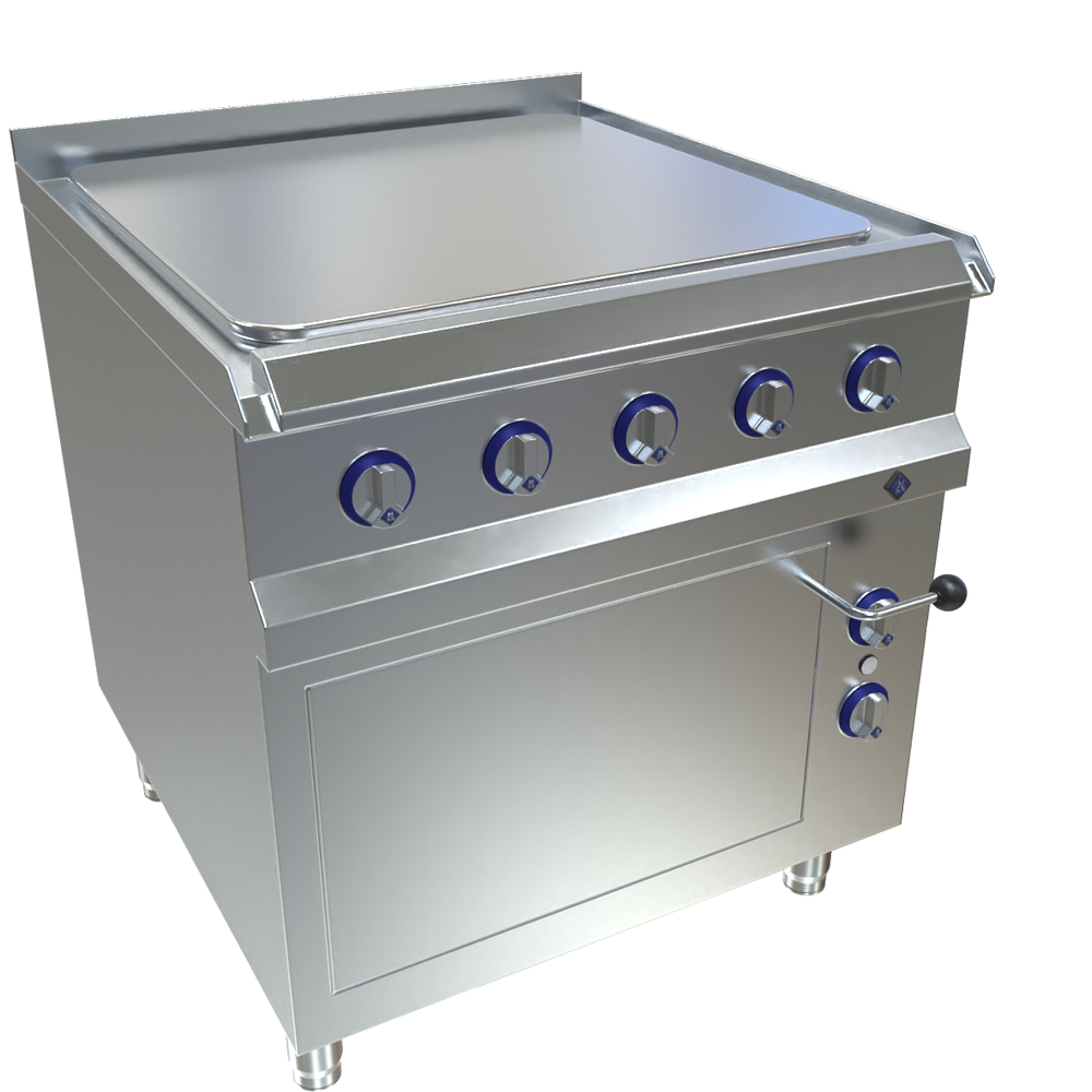 MKN Elektro-Herd mit 4 Zonen Großkochfeld mit Backofen - Serie neue OPTIMA 850