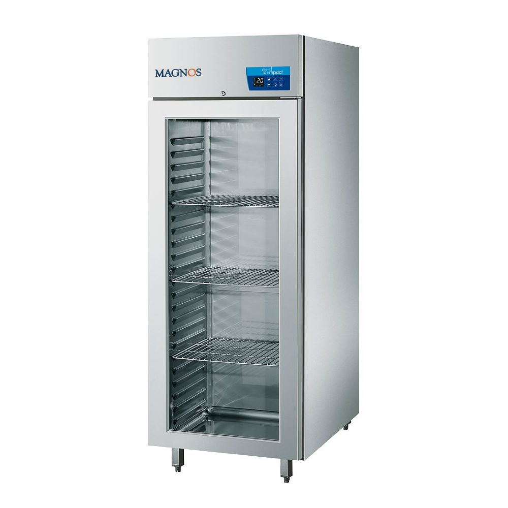 cool compact Tiefkühlschrank MAGNOS 570 mit Glastür