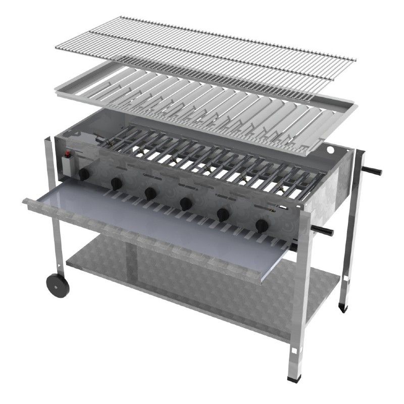 ChattenGlut 6er Gas Standgrill