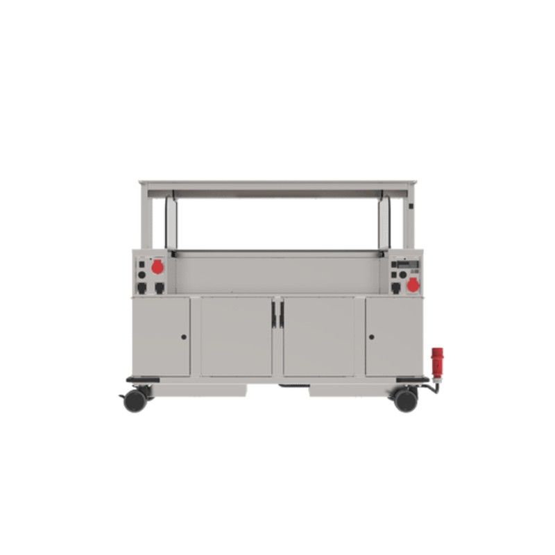 Rieber Front Cooking Station V-ACS 1600 O3 - 2x neutral 3x 400V