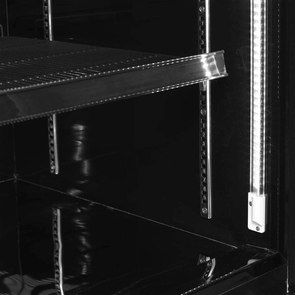 Nordcap Glastürtiefkühlschrank ATOM MAXI 3T-BB