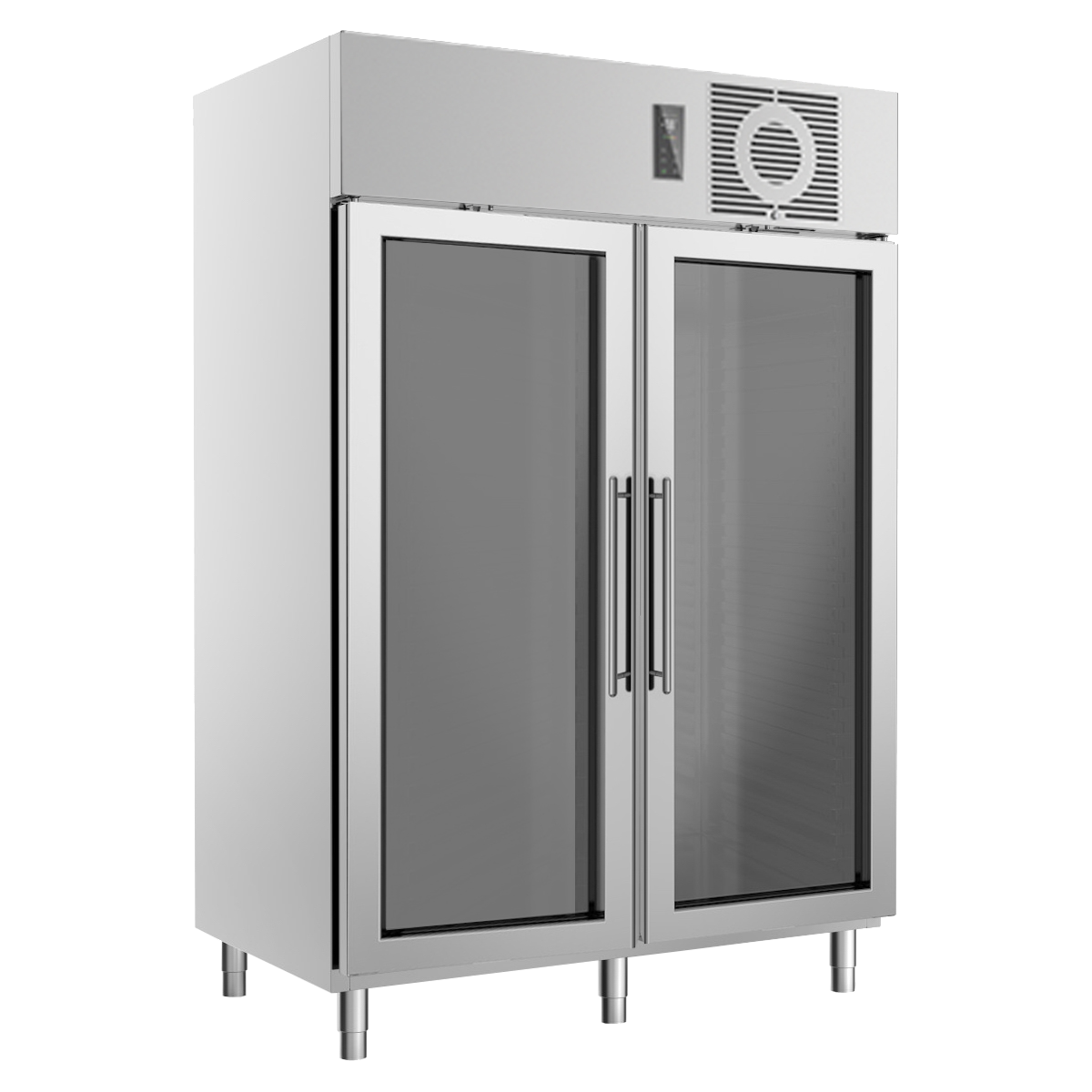KBS Friulinox Edelstahlkühlschrank KU 1421 G