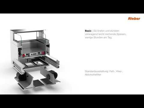 Rieber Front Cooking Station V-ACS 1100-D3