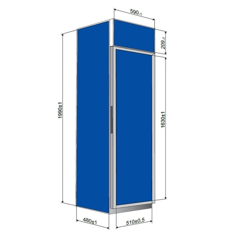 Nordcap COOL-Line Kühlschrank CD 400 D BLACK