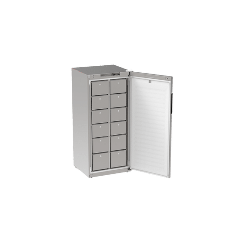Rieber Gemeinschaftskühlschrank multipolar® 481 - 12 Schubladen Tür rechts CNS