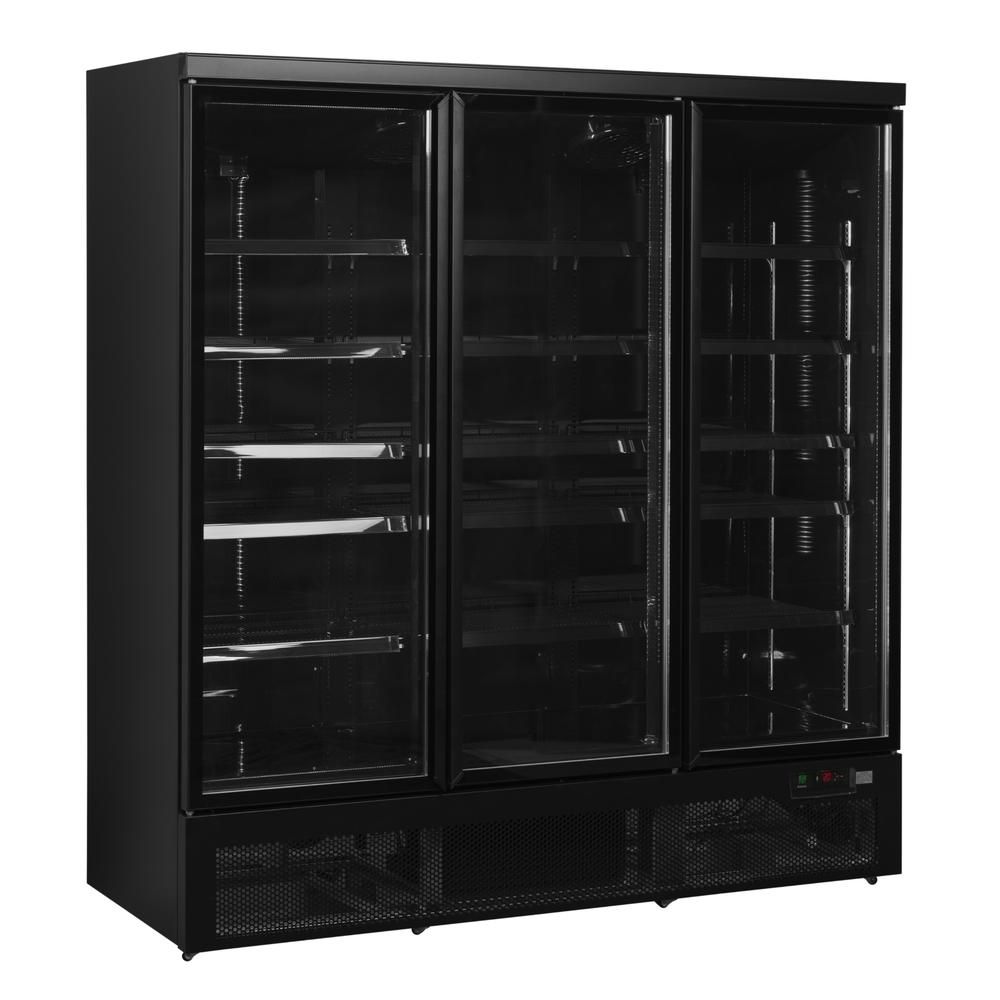 Nordcap Glastürkühlschrank ATOM MAXI 3T-BB