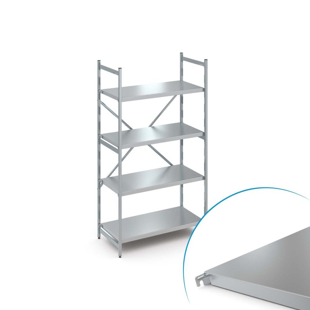 Hupfer Regal N20 12/6 600 Boden/ALU