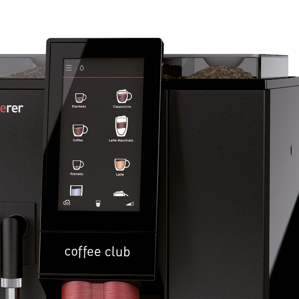 Schaerer Kaffeevollautomat Coffee Club Pulvermilch