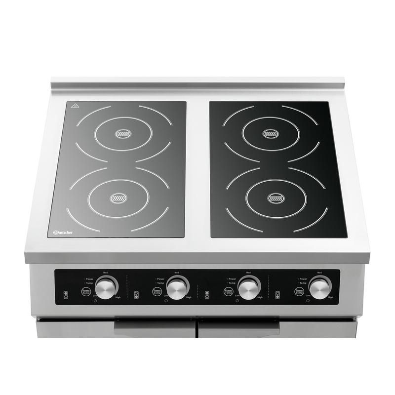 Bartscher 4-Felder Induktionsherd GU
