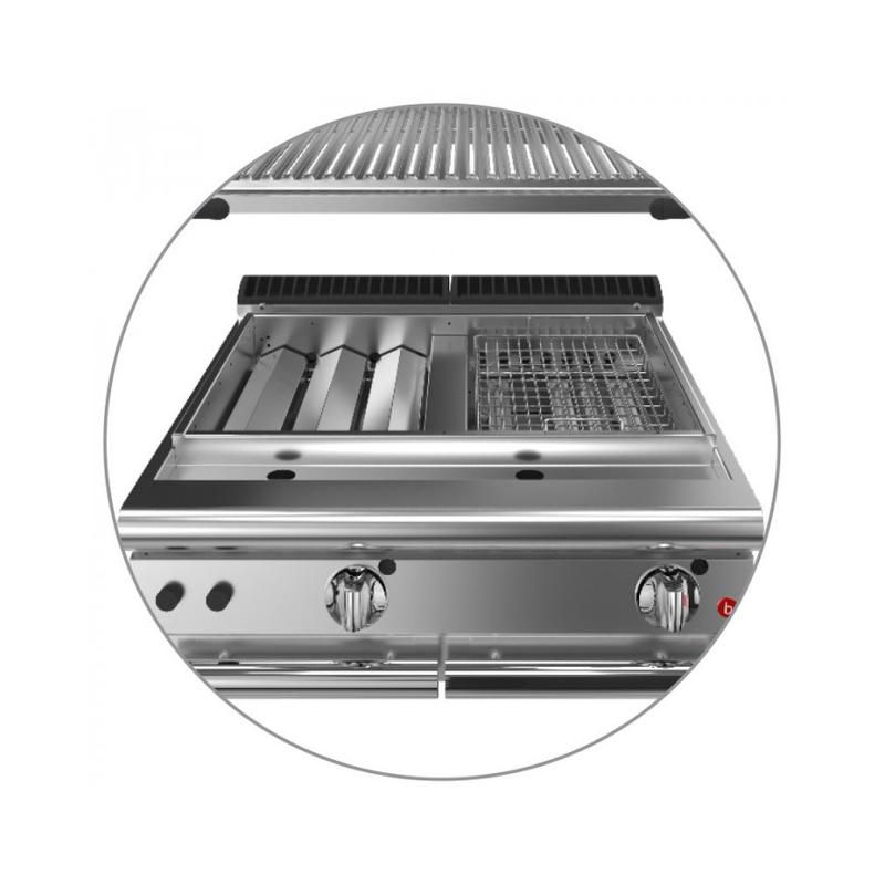 Baron Gas M80 Lavasteingrill GRLV72Q Queen 7