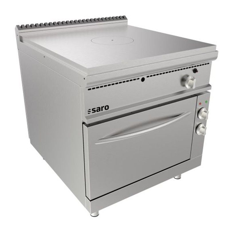 Saro Glühplattenherd mit Gasbackofen LQ/TPG4NG