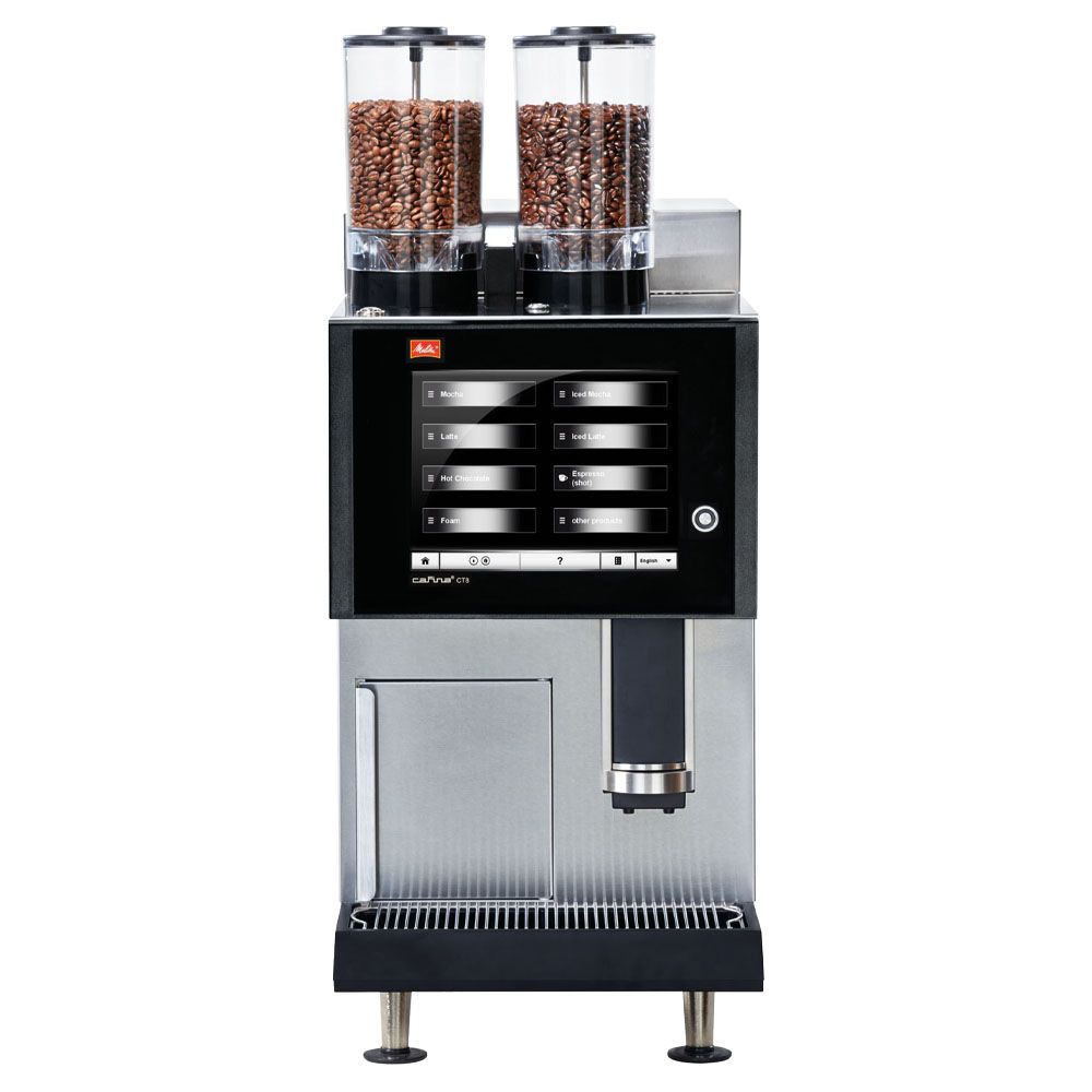 Melitta Kaffeevollautomat Cafina CT8 mit 2. Mühle und Milchsystem P1