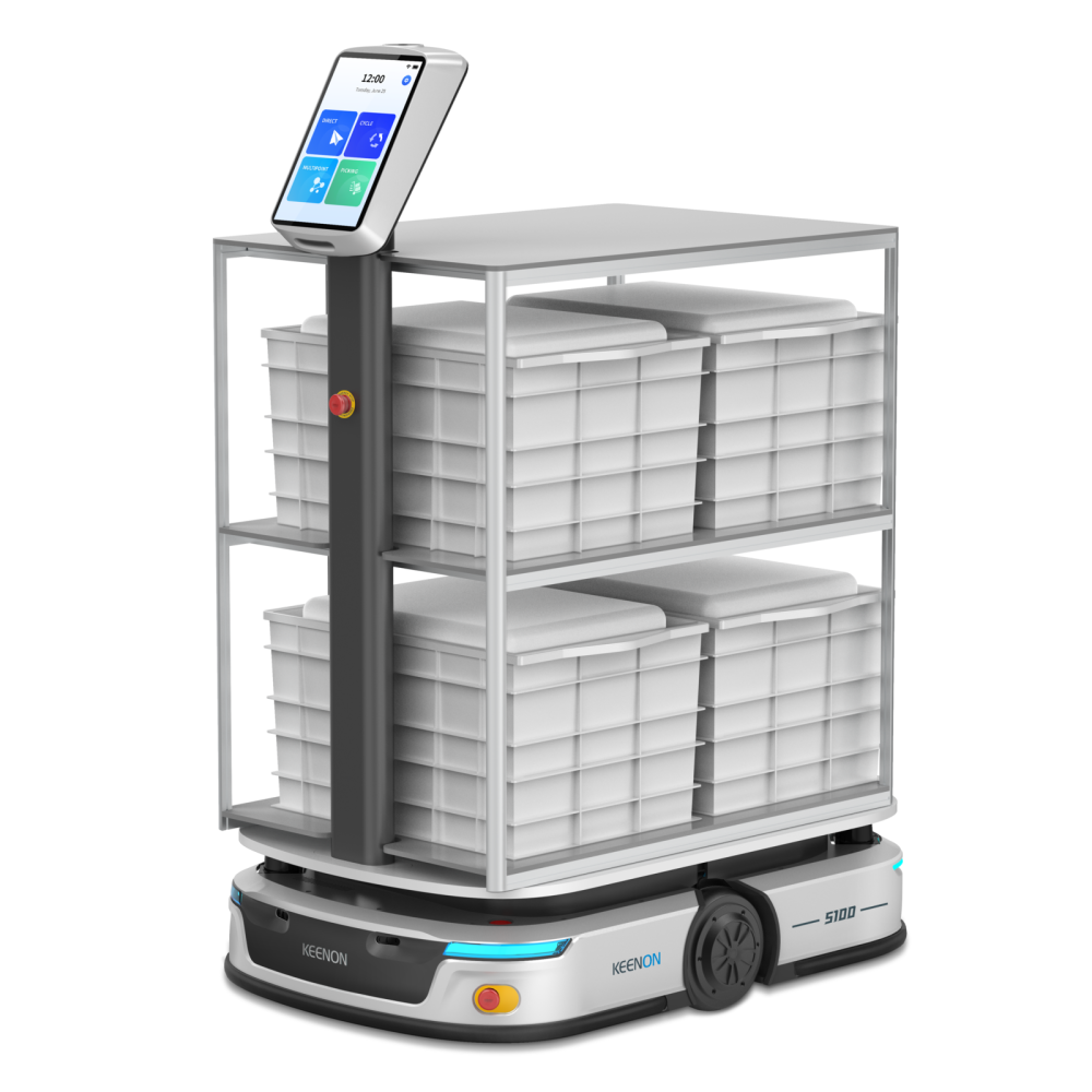 Regalsystem für Transportroboter S100