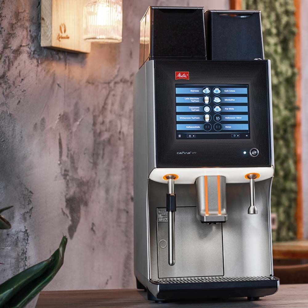 Melitta Kaffeevollautomat Cafina XT7 mit 2. Mühle und Milchsystem TF 1