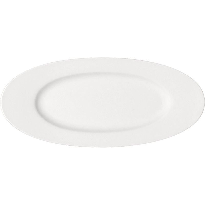 Bauscher Platte oval Fahne 30x13 cm - Serie maitre
