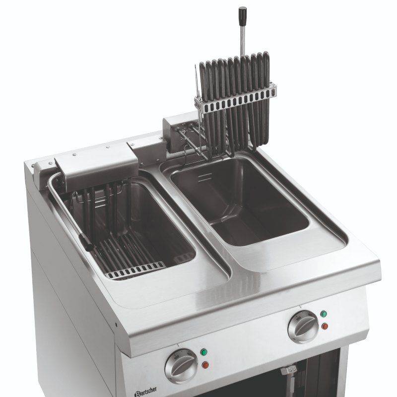Bartscher Elektro Fritteuse 700-E2110 mit zwei Becken
