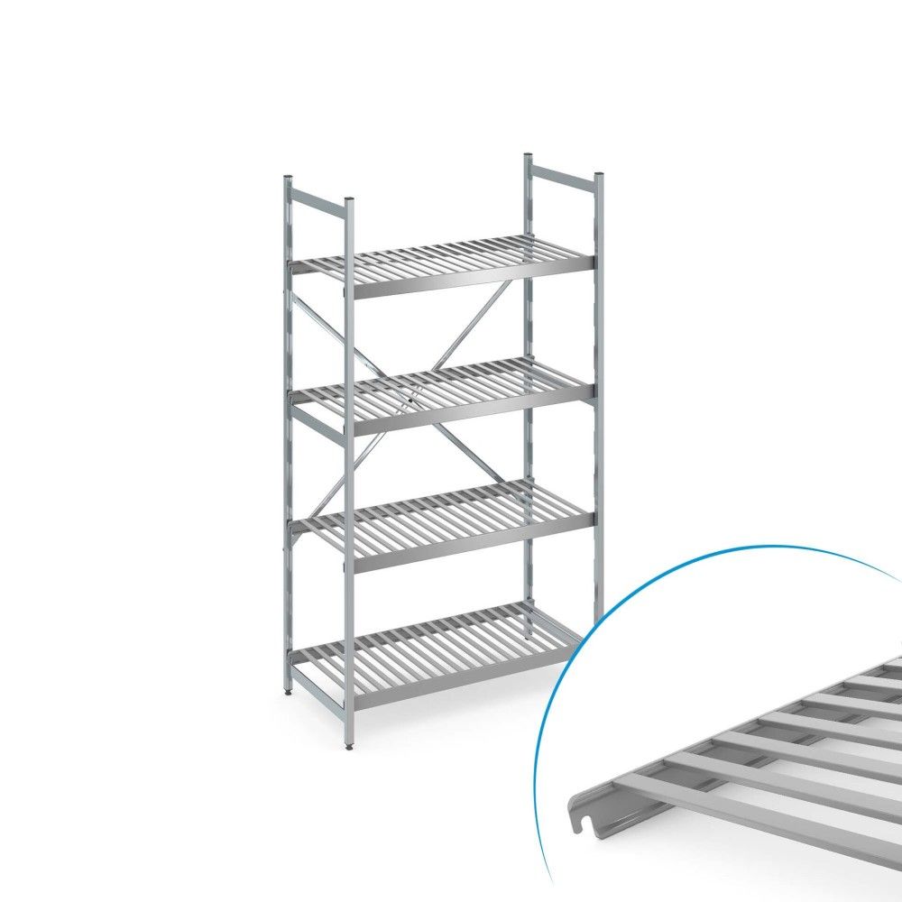 Hupfer Regal N20 12/5 600 Rost/ALU