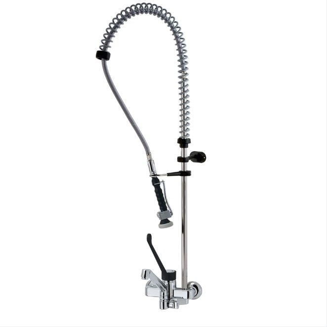 KBS Einhebel-Geschirrwaschbrause Styl - 1/2" - mit Schwenkhahn - Drehgriffe
